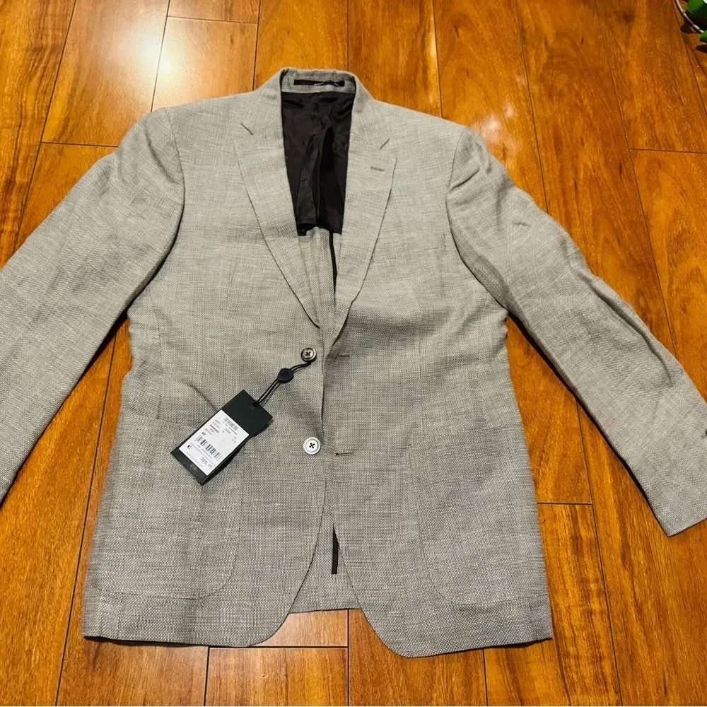 NWT ROY ROBSON Men's Classic Tan Blazer